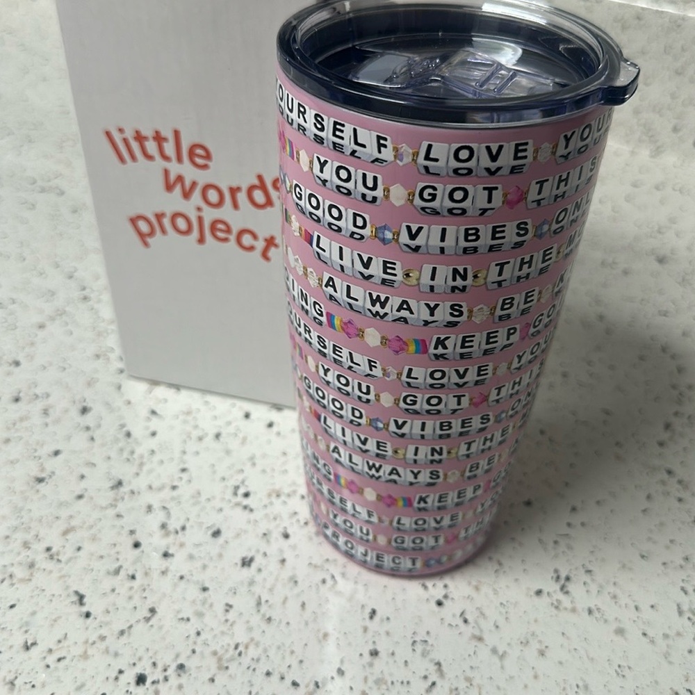 Little words project tumbler